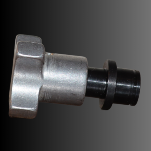 1/4"-20 Alum. Knob w/ Steel Shaft and Collet
