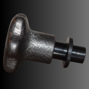 3/8"-16 Cast Iron Knob w/ Steel Shaft and Collet