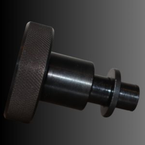 3/8"-16 Steel Knob w/ Steel Shaft and Collet