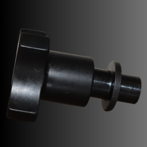 3/8"-16 Steel Knob w/ Steel Shaft and Collet