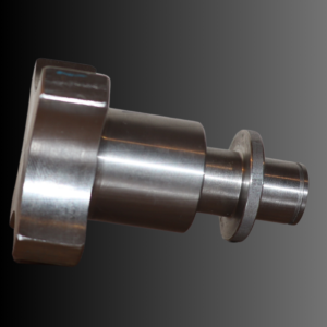 3/8"-16 S. Steel Knob w/ S. Steel Shaft and Collet
