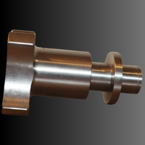 1/2"-13 S. Steel Knob w/ S. Steel Shaft and Collet