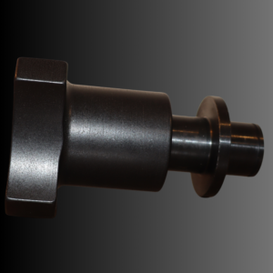 5/8"-11 Steel Knob w/ Steel Shaft and Collet