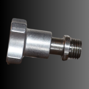 10-32 Alum. Knob w/ S. Steel Shaft and Collet